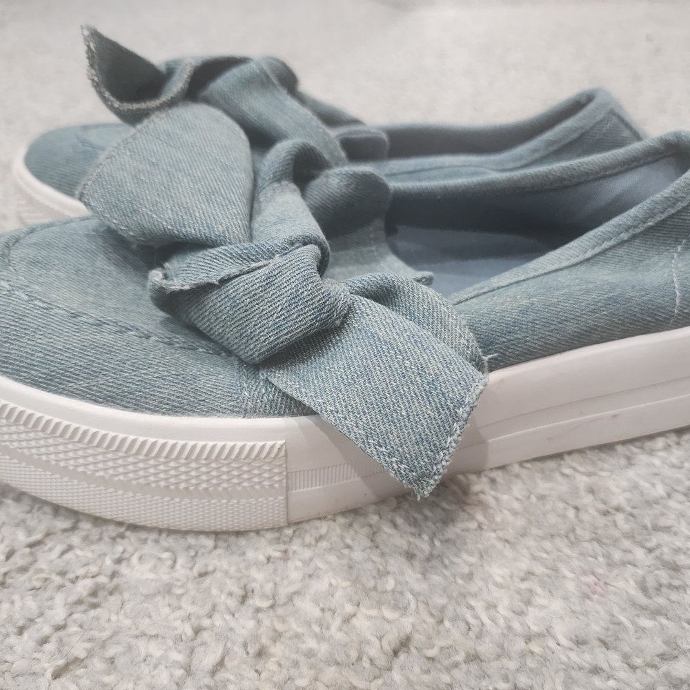 Stylish Denim Slip-On Sneakers